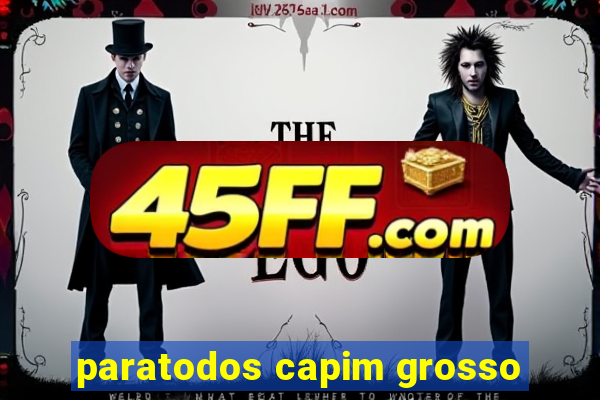 paratodos capim grosso